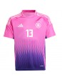 Tyskland Thomas Muller #13 Replika Borta Kläder EM 2024 Kortärmad